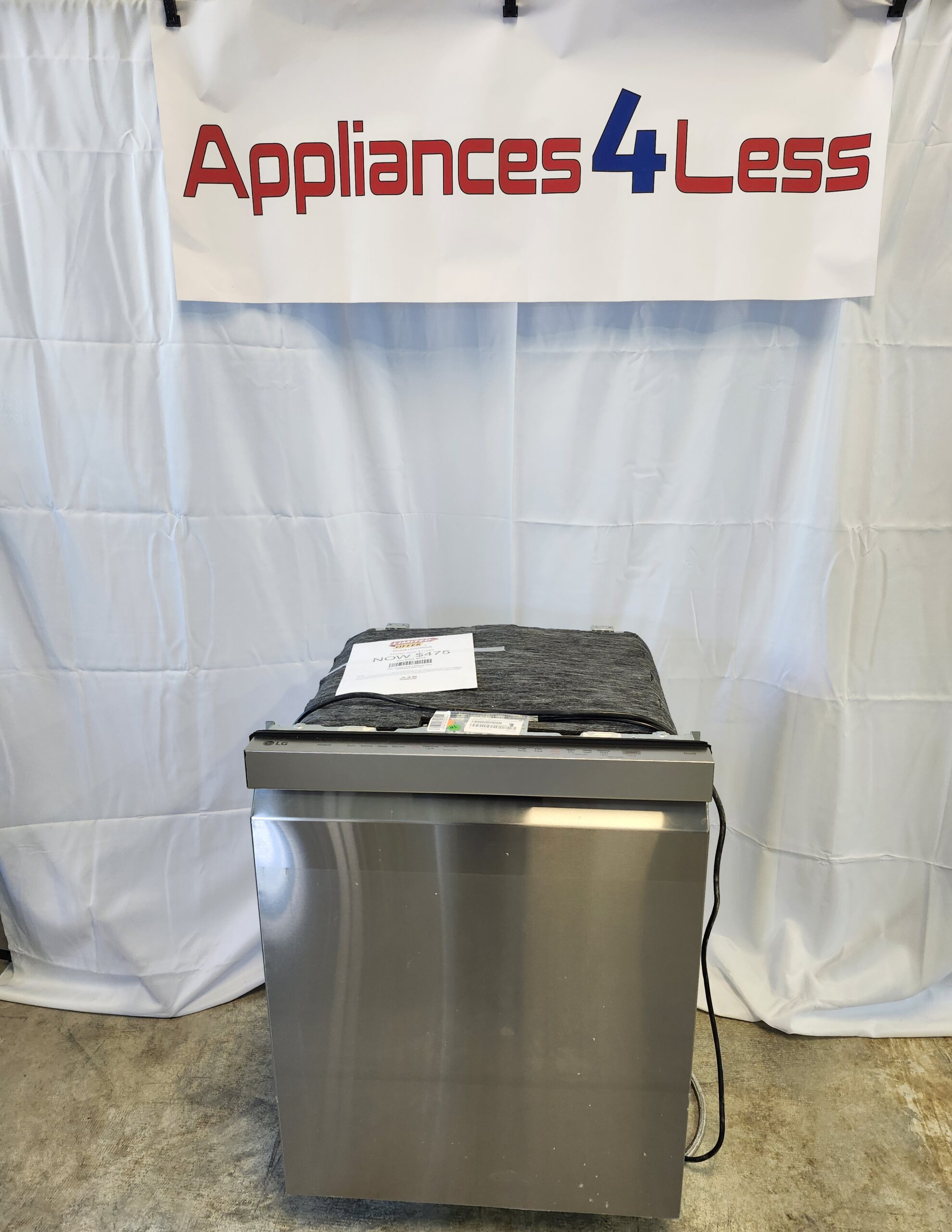 LDPH5554S-1 Smart Top-Control Dishwasher with 1-Hour Wash & Dry, QuadWash® Pro and Dynamic Heat Dry™ - Image 1