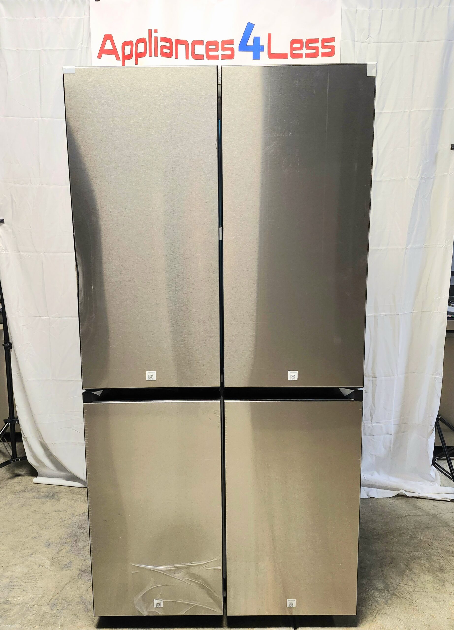 20241105_171244 Bespoke 4-Door Flex with Beverage Center in Fingerprint Resistant Stainless Steel - Image 1